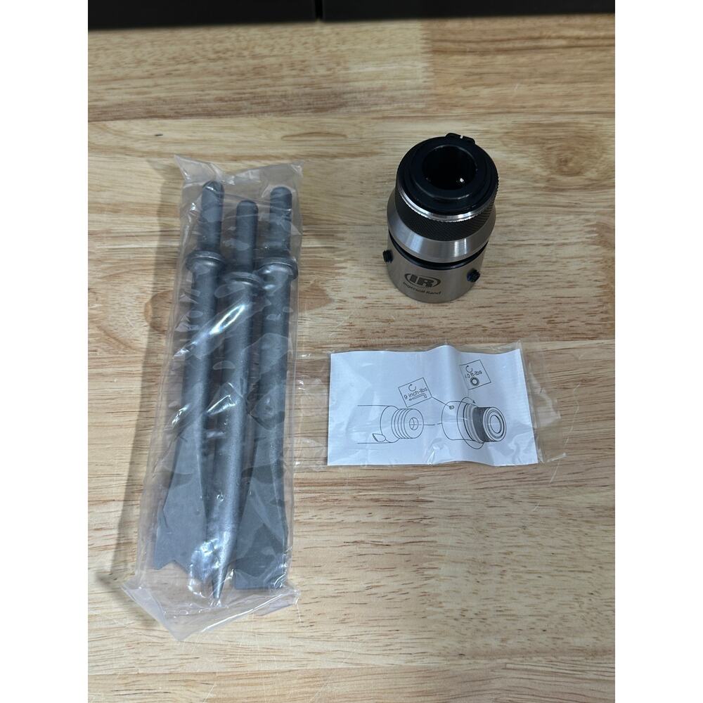 Ingersoll Rand Quick Change Chisel Retainer, 0.401" Shank, for Air Hammers